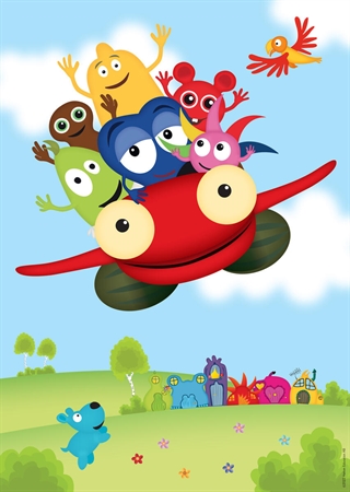 Babblarna flyver plakat